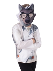 Buy Bad Guys Mr Wolf Costume Top & Mask - Size 6-8