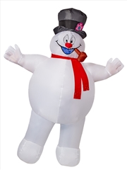 Buy Frosty The Snowman Inflatable Costume - Adult