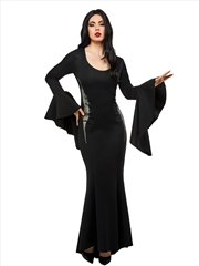 Buy Morticia Deluxe Adult Costume (Wednesday) - Size S