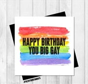 Buy Filthy Sentiments – Big Gay Card