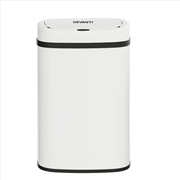 Buy Devanti Sensor Bin Motion Rubbish Trash Can Automatic Touch Free Kitchen White