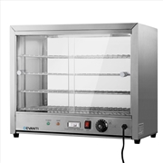 Buy Devanti Commercial Food Warmer Electric Pie Hot Display Showcase Cabinet 4 Tier