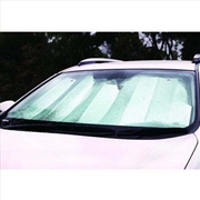 Buy Premium Sun Shade - X-Large [150cm x 80cm] - White/Silver