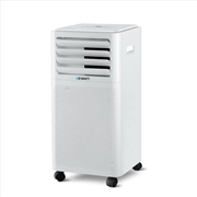 Buy Devanti Portable Air Conditioner Cooling Mobile Fan Cooler Dehumidifier White 2000W