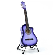 Buy Karrera Childrens Acoustic Guitar Kids - Purple