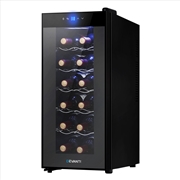 Buy Devanti Wine Cooler 12 Bottle Thermoelectric Fridge Storage Chiller