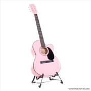 Buy Karrera Acoustic Cutaway 40in Guitar - Pink