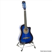 Buy Karrera 38in Cutaway Acoustic Guitar with guitar bag - Blue Burst