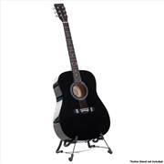 Buy Karrera 41in Acoustic Wooden Guitar with Bag - Black