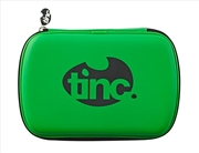 Buy Tinc Two-Colour Hard Top Pencil Case : Green With Black Zip