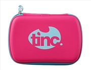 Buy Tinc Two-Colour Hard Top Pencil Case : Pink With Blue Zip