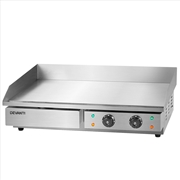 Buy Devanti Commercial Electric Griddle BBQ Grill Hot Plate Stainless Steel 4400W