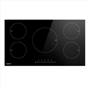 Buy Devanti Induction Cooktop 90cm Electric Cooker Ceramic 5 Zones Stove Hot Plate