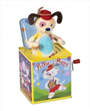 Buy Schylling – Polka Puppy Jack In Box