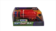 Buy Soft Dart Red Gun for Children (Includes 5 Soft Darts) 6+