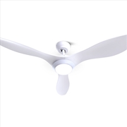 Buy Devanti 52'' Ceiling Fan With Light Remote DC Motor 3 Blades 1300mm