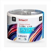 Buy INTACT Printable DVD-R 16x White 50 pcs