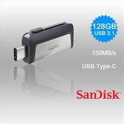 Buy SANDISK ULTRA 128GB SDDDC2-128G Dual USB Drive Type-C 3.1