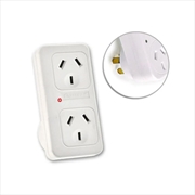 Buy Sansai Double Vertical Power Adaptor