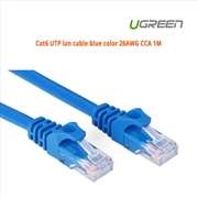 Buy UGREEN Cat6 UTP blue color 26AWG CCA LAN Cable 1M (11201)