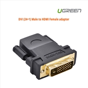 Buy UGREEN DVI (24+1) Male to HDMI Female adapter (20124)