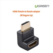 Buy UGREEN HDMI female to female adapter (90 Degree Up) (20110)