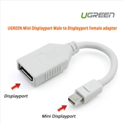 Buy UGREEN Mini Displayport Male to Displayport Female adapter (10445)