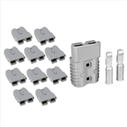 Buy 10 x 50A Anderson Style Power Plug Connectors and Terminals Pack