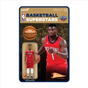 Buy NBA - Zion Williamson New Orleans Pelicans Supersports ReAction 3.75" Action Figure