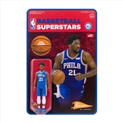 Buy NBA - Joel Embiid Philadelphia 76ers Supersports ReAction 3.75" Action Figure