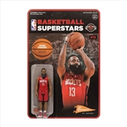 Buy NBA - James Harden Houston Rockets Supersports ReAction 3.75" Action Figure