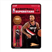 Buy NBA - Damian Lillard Portland Trail Blazers Supersports ReAction 3.75" Action Figure