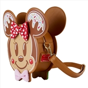 Buy Loungefly Disney - Mickey & Minnie Gingerbread Cookie Crossbody