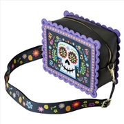 Buy Loungefly Coco - Miguel Calavera Floral Skull Crossbody Bag