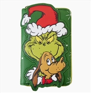 Buy Loungefly Dr Seuss - Dr. Seuss' How the Grinch Stole Christmas! Santa Cosplay Zip Around Wallet