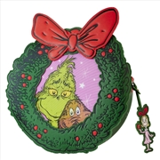 Buy Loungefly Dr Seuss - Dr. Seuss' How the Grinch Stole Christmas! Wreath Crossbody