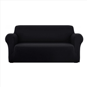 Buy Artiss Sofa Cover Elastic Stretchable Couch Covers Black 3 Seater