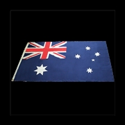 Buy Australian Flag Heavy Duty Woven Spun Poly Australia Flag Metal Clips