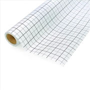 Buy Grid Pattern Tracing Paper Birch 10m x 80cm Blue Printed Dressmakers Sewing Roll