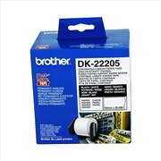 Buy Brother DK22205 Continuous Length Paper Label Tape 62mm x 30.48m - for use in Brother Printer