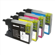 Buy Compatible Premium Ink Cartridges LC73  Set of 4 Inks - Bk/C/M/Y - for use in Brother Printers