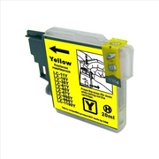 Buy Compatible Premium Ink Cartridges LC61/LC67/LC38Y Yellow  Inkjet Cartridge - for use in Brother Prin
