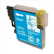 Buy Compatible Premium Ink Cartridges LC39C  Cyan Cartridge  - for use in Brother Printers