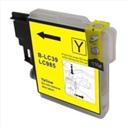 Buy Compatible Premium Ink Cartridges LC39Y  Yellow Cartridge  - for use in Brother Printers