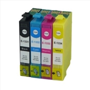 Buy Compatible Premium Ink Cartridges 133  Cartridge Set of 4 (Bk/C/M/Y) - for use in Epson Printers