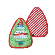 Buy Ladelle Joyful Stripe Red Set of 2 Pot Mitts 17 x 24 cm