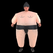 Buy SUMO Fancy Dress Inflatable Suit -Fan Operated Costume