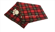 Buy Red Tartan Dog Blanket