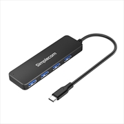 Buy Simplecom CH340 Compact USB-C to 4 Port USB-A Hub USB 3.2 Gen1