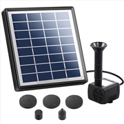 Buy Solar Powered Pond Pump Submersible Fountains Ouotdoor Pool Garden Pumps 4 FT